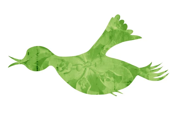 Травяная летающая певчая птица — стоковое фото