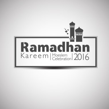 Ramazan Kareem Camii kavram.