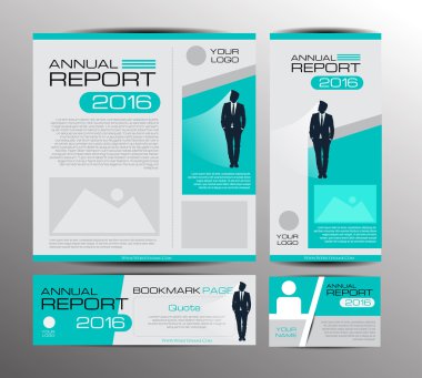 Abstract presentation templates clipart