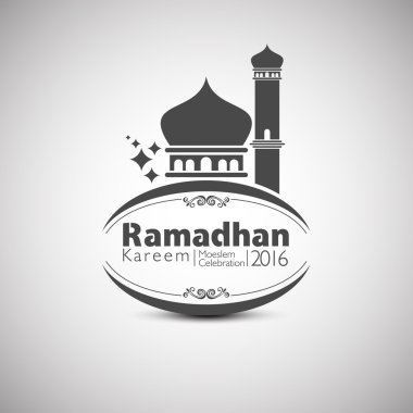 Ramazan Kareem Camii kavram.