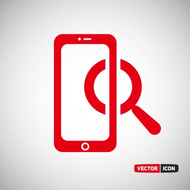 Büyüteç ile Smartphone 