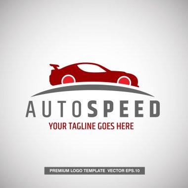 Araba logosu kavramı. 