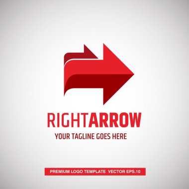 Sağ ok yönünde Logo