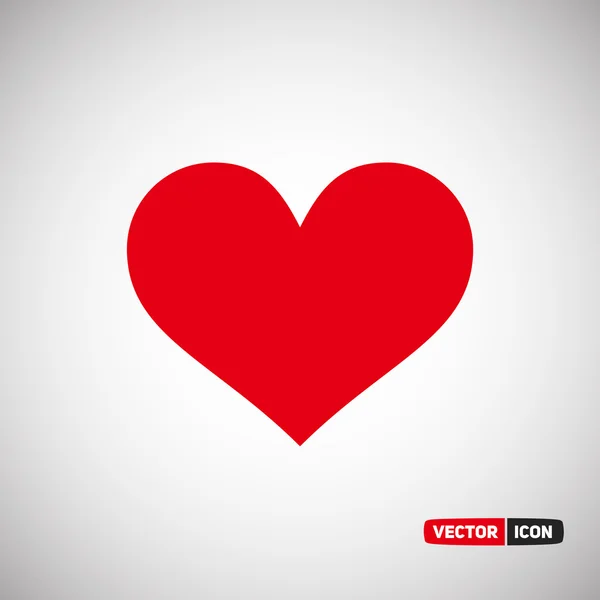 Icône web amour . — Image vectorielle