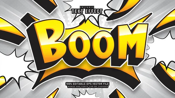 Super Heroes Cartoon Effet Texte — Image vectorielle