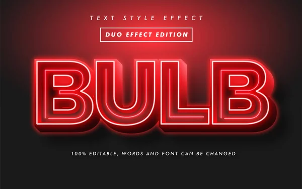 Ampul Kalın Metin Biçimi Efekti