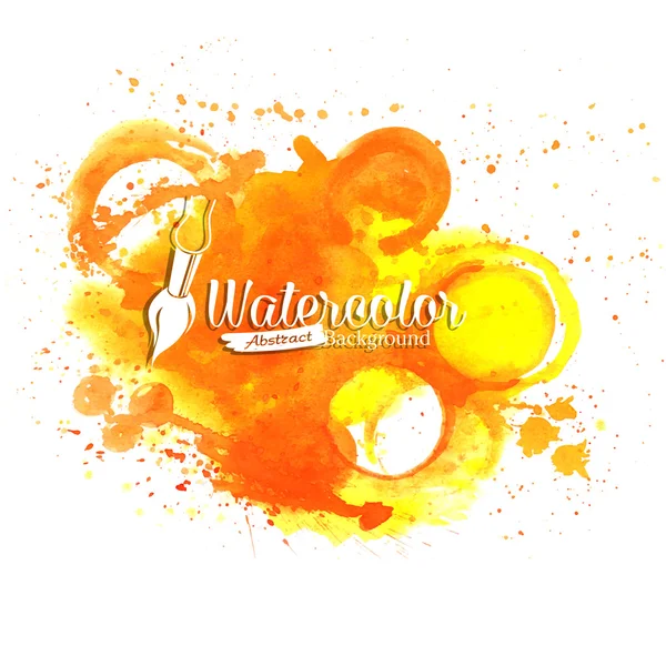 Abstract watercolor splash Royalty Free Stock Illustrations