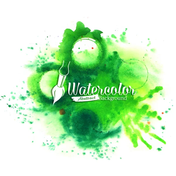 Abstract watercolor splash Vector Graphics