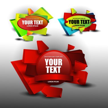 Soyut şablon metnini ayarla