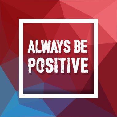 Motivasyon geometrik poster