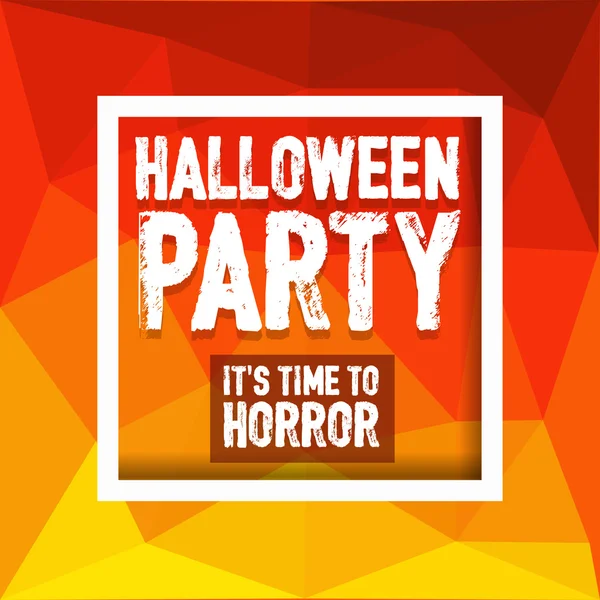Halloween party bakgrund — Stock vektor