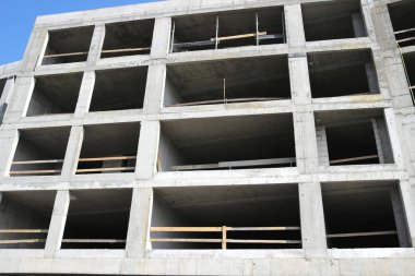  beton bina inşaat altında