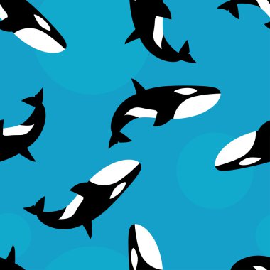 Katil balina seamless modeli