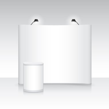 Sergi stand banner görüntü jflag kiosk booth