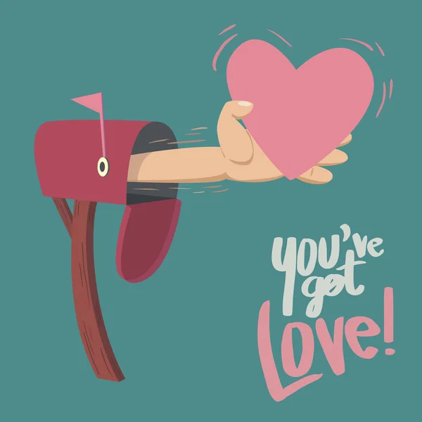 Έχετε την αγάπη που έχεις! — Διανυσματικό Αρχείο