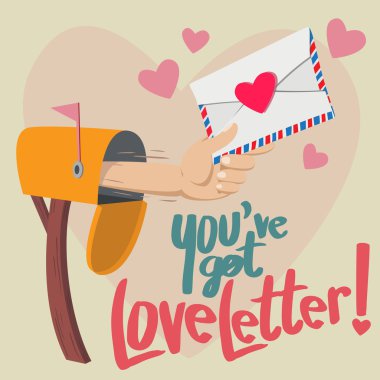 Aşk mektubu var var!