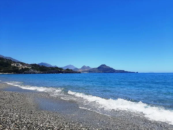 Playa Souda Creta Grecia —  Fotos de Stock