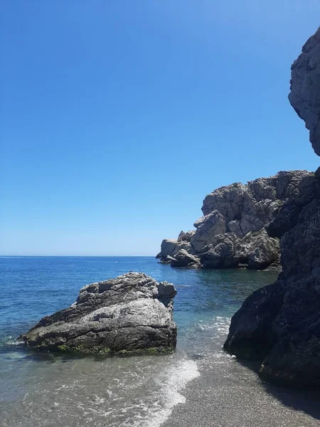 Playa Souda Creta Grecia —  Fotos de Stock