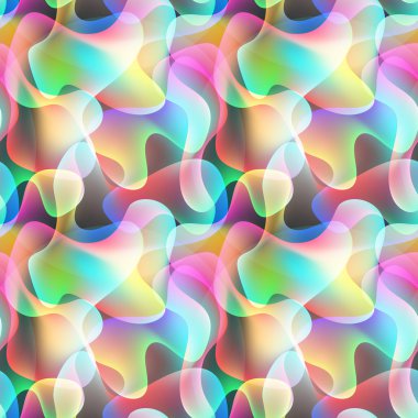 Soyut wawes seamless modeli