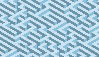 Labirent, mavi labirent - sonsuz