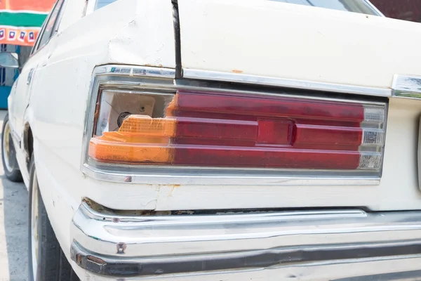 Eski model araba arka ışık. 