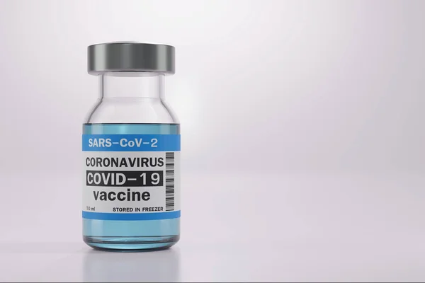 Coronavirus Covid Experimental Fundo Branco Com Espaço Livre Vírus Infeccioso — Fotografia de Stock