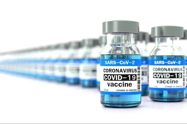 Coronavirus Covid Experimental Fundo Branco Com Espaço Livre Vírus Infeccioso — Fotografia de Stock