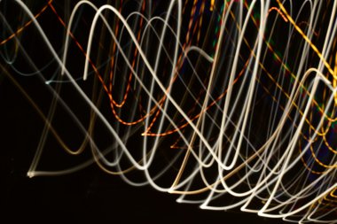 Aydınlatma etkisi bokeh arka plan bulanıklık