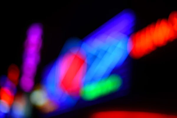 Abstract blur lighting effect bokeh background — Stock Photo, Image