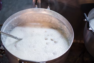 yulaf lapası pirinç yulaf çorbası Çin Kahvaltı