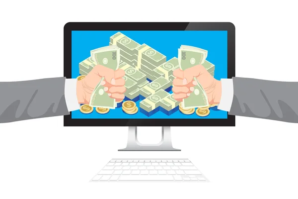 İşadamı almak para online iş holding dolar el 