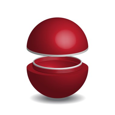 Kozmetik ambalaj, krem, toz veya kavanoz kapağı ile vektör jel