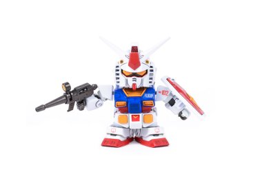 Tayland-18 Mart 2015: şekil, Sd Gundam Rx-78 animasyon ben