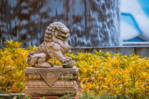 Chinese Imperial Lion, Guardian Lion stone, Chinese style in chi