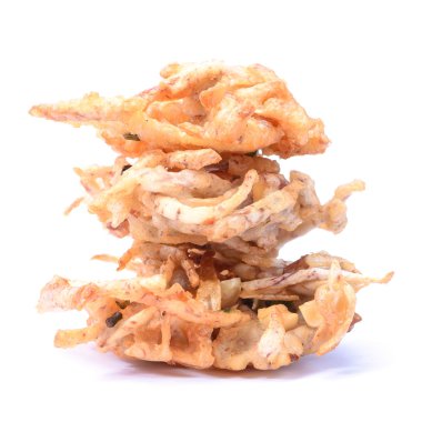 Fried taro cips, iştah açıcı, vejetaryen Festivali