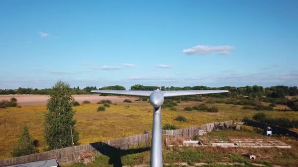 Luchtfoto Van Brezjnev Verlaten Vliegtuig Bord Nummer Één Luchtfoto Van — Stockvideo