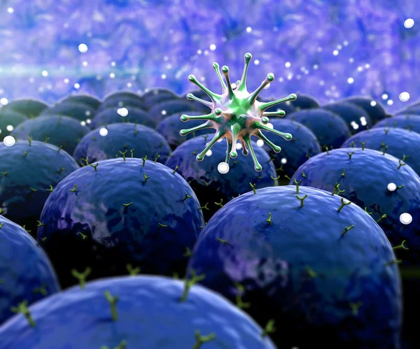 Field of cells — Stock Photo, Image