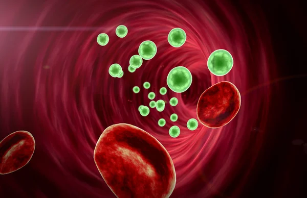 적혈구, 혈액 세포 — 스톡 사진