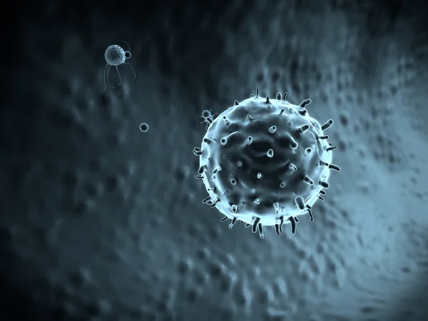 Phagocyte mata coronaviruses Imagens Royalty-Free