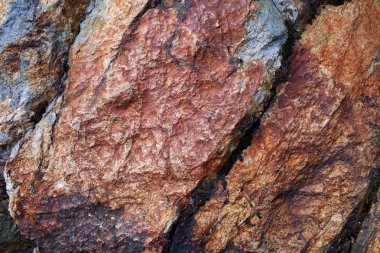 Arka plan: taş çok renkli kaya