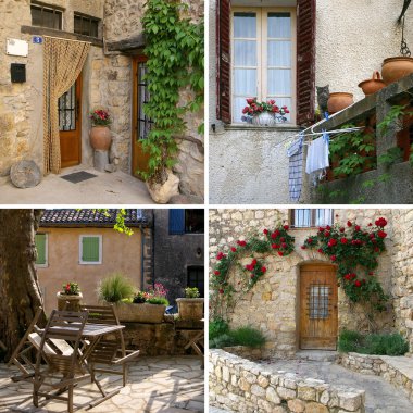 Güney Fransa: Provence ayrıntılı, kolaj