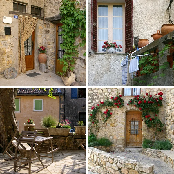 Sul da França: Provence em detalhe, colagem — Fotografia de Stock