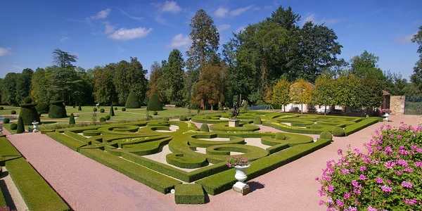 Jardim regular francês clássico — Fotografia de Stock