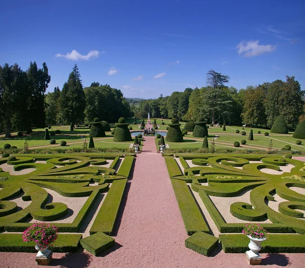 Jardim formal francês — Fotografia de Stock