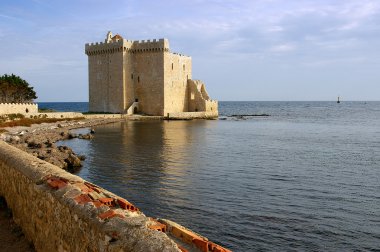 French Riviera, the Lerins Islands : fortified monastery of abbe clipart
