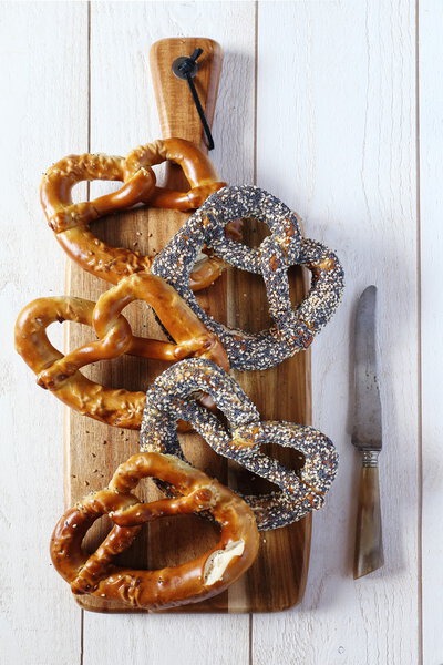 Assortment of Alsatian Bretzels