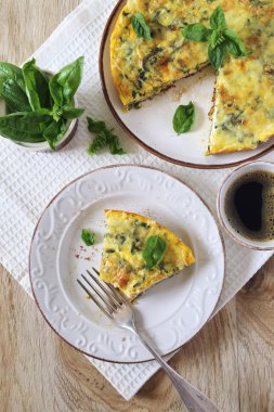 Tatlı patates fritatta