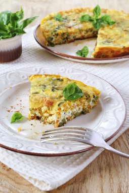 Tatlı patates fritatta