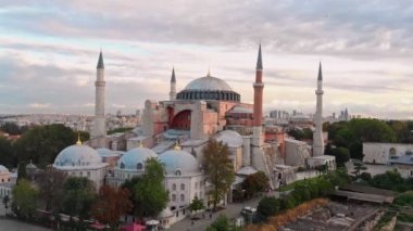 Ayasofya İHA hava görüntüsü 