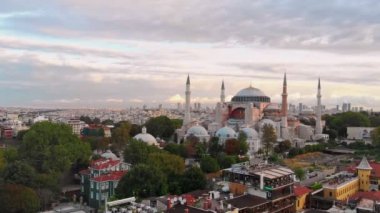 Ayasofya İHA hava görüntüsü 